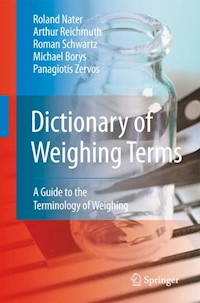 Dictionary of Weighing Terms - Roland Nater - E-Book
