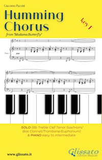 Humming Chorus -  Low Bb Solo instr. and Piano (Key F) - Giacomo Puccini - E-Book