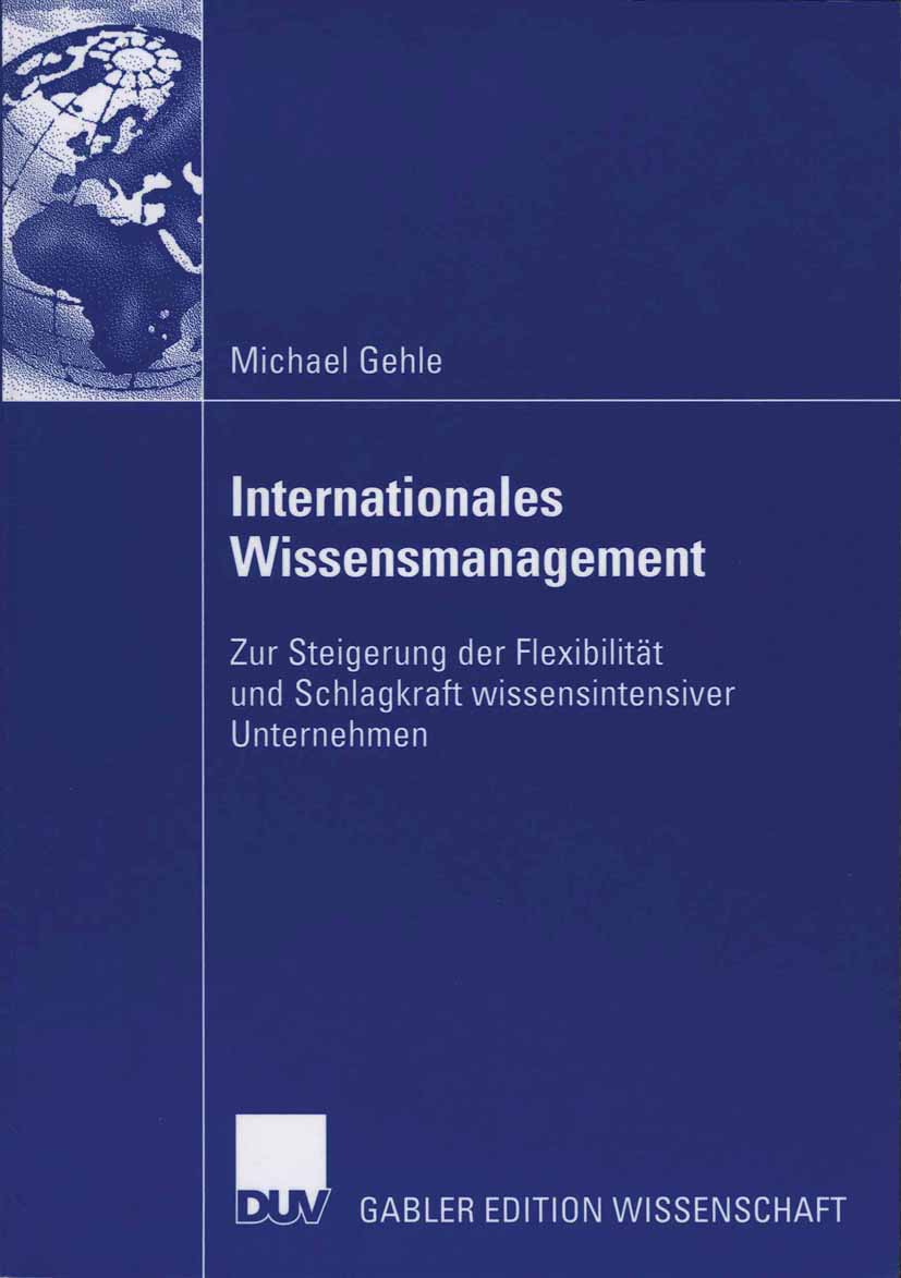 Internationales Wissensmanagement - Michael Gehle - E-Book
