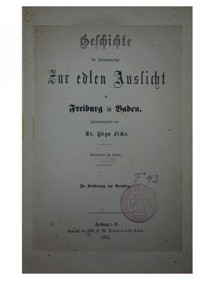 Geschichte der Freimaurerloge Zur edlen Aussicht 1784-1874 - Hugo Ficke - E-Book