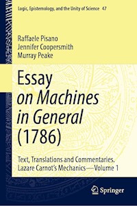 Essay on Machines in General (1786) - Raffaele Pisano - E-Book