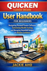 Quicken Classic Deluxe User Handbook for beginners - Jackie Aho - E-Book