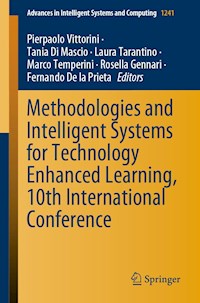 Methodologies and Intelligent Systems for Technology Enhanced Learning, 10th International Conference - - E-Book