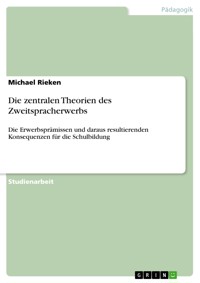 Die zentralen Theorien des Zweitspracherwerbs - Michael Rieken - E-Book
