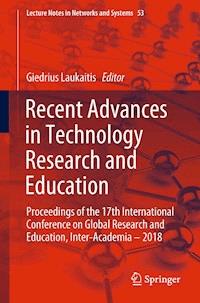 Recent Advances in Technology Research and Education -  - E-Book