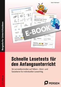 Schnelle Lesetests für den Anfangsunterricht - Karin Hohmann - E-Book