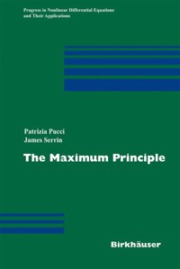 The Maximum Principle - Patrizia Pucci - E-Book