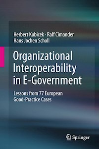 Organizational Interoperability in E-Government - Herbert Kubicek - E-Book