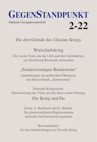 GegenStandpunkt 2-22 -  - E-Book