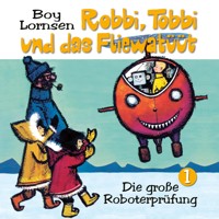 01: Die große Roboterprüfung - Boy Lornsen - Hörbuch
