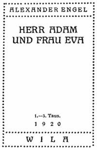 Herr Adam und Frau Eva - Engel, Alexander - kostenlos E-Book