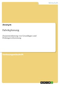 Fabrikplanung -  - E-Book