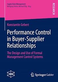 Performance Control in Buyer-Supplier Relationships - Konstantin Gebert - E-Book