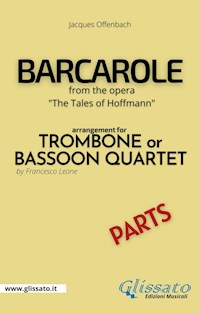 Barcarole - Trombone or Bassoon Quartet (parts) - Francesco Leone - E-Book