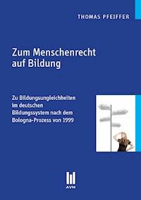 Zum Menschenrecht auf Bildung - Thomas Pfeiffer - E-Book