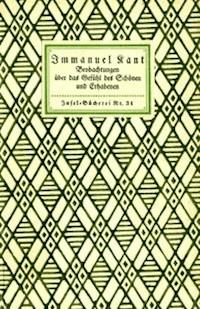 Beobachtungen über das Gefühl des Schönen und Erhabenen - Kant, Immanuel - kostenlos E-Book