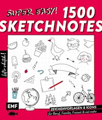 Let's sketch! Super easy! 1500 Sketchnotes - verschiedene - E-Book