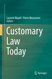 Customary Law Today -  - E-Book