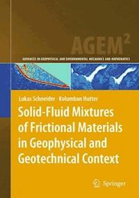 Solid-Fluid Mixtures of Frictional Materials in Geophysical and Geotechnical Context - Lukas Schneider - E-Book
