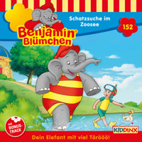 Benjamin Blümchen, Folge 152: Schatzsuche im Zoosee - Vincent Andreas - Hörbuch