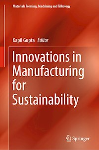 Innovations in Manufacturing for Sustainability -  - E-Book