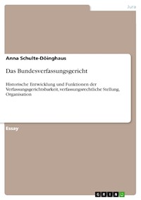 Das Bundesverfassungsgericht - Anna Schulte-Döinghaus - E-Book