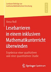 Lesebarrieren in einem inklusiven Mathematikunterricht überwinden - Anna Noll - E-Book