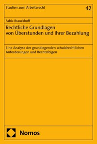 Rechtliche Grundlagen von Überstunden und ihrer Bezahlung - Fabia Brauckhoff - E-Book