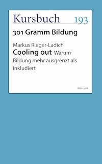 Cooling out - Markus Rieger-Ladich - E-Book