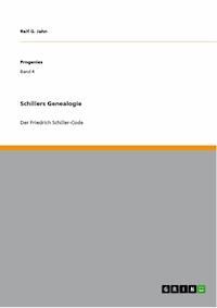 Schillers Genealogie - Ralf G. Jahn - E-Book