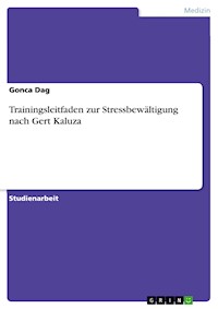 Trainingsleitfaden zur Stressbewältigung nach Gert Kaluza - Gonca Dag - E-Book