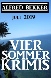 Vier Sommer-Krimis - Juli 2019 - Alfred Bekker - E-Book