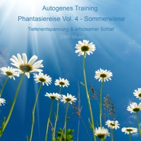 Autogenes Training - Phantasiereise - Sommerwiese - Tiefenentspannung & erholsamer Schlaf, Vol. 4 - BMP-Music - Hörbuch