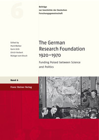 The German Research Foundation 1920–1970 -  - E-Book