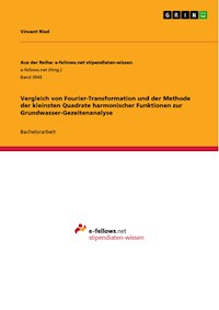 Vergleich von Fourier-Transformation und der Methode der kleinsten Quadrate harmonischer Funktionen zur Grundwasser-Gezeitenanalyse - Vincent Ried - E-Book