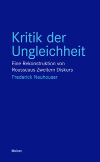 Kritik der Ungleichheit - Frederick Neuhouser - E-Book
