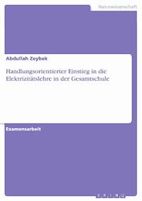 Handlungsorientierter Einstieg in die Elektrizitätslehre in der Gesamtschule - Abdullah Zeybek - E-Book