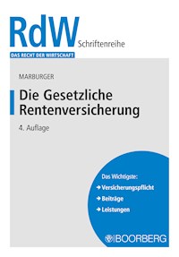 Die Gesetzliche Rentenversicherung - Dietmar Marburger - E-Book