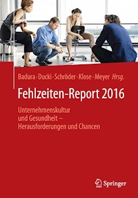 Fehlzeiten-Report 2016 -  - E-Book