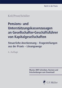 Pensions- und Unterstützungskassenzusagen an Gesellschafter-Geschäftsführer von Kapitalgesellschaften - Claudia Keil - E-Book
