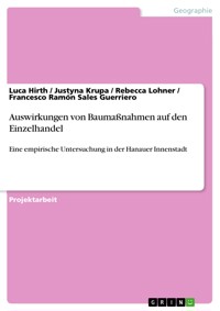 Auswirkungen von Baumaßnahmen auf den Einzelhandel - Luca Hirth - E-Book