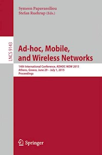 Ad-hoc, Mobile, and Wireless Networks - - E-Book
