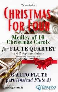 G Alto Flute part (optional) Flute Quartet Medley "Christmas for four" - Various Authors - E-Book