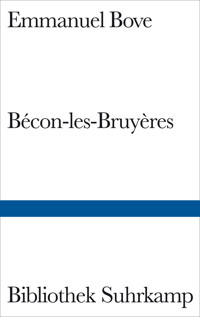 Bécon-les-Bruyères - Emmanuel Bove - E-Book