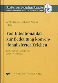 Von Intentionalität zur Bedeutung konventionalisierter Zeichen -  - E-Book