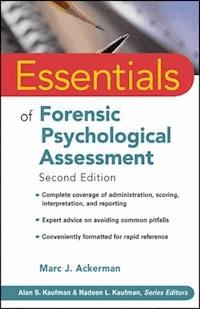 Essentials of Forensic Psychological Assessment - Marc J. Ackerman - E-Book