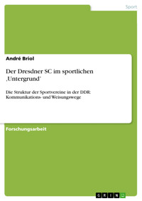 Der Dresdner SC im sportlichen ‚Untergrund’ - André Briol - E-Book