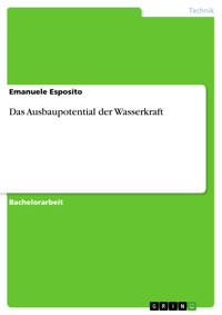 Das Ausbaupotential der Wasserkraft - Emanuele Esposito - E-Book