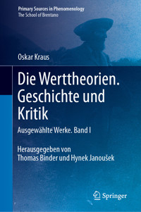 Die Werttheorien. Geschichte und Kritik - Oskar Kraus - E-Book