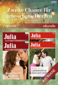 Zweite Chance für gebrochene Herzen - 2 romantische Miniserien - Kate Hardy - E-Book